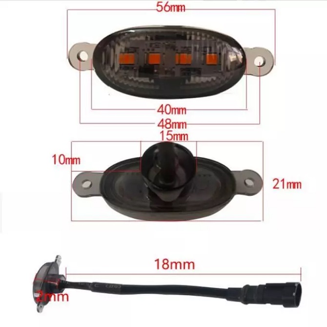 Φώτα ημέρας αυτοκινήτου LED - R-D20101-A4 - 110023 - Image 3