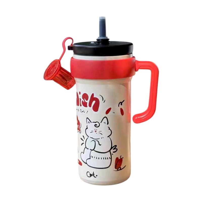 Παιδικό παγούρι-θερμός - 700ml - 696291 - Red