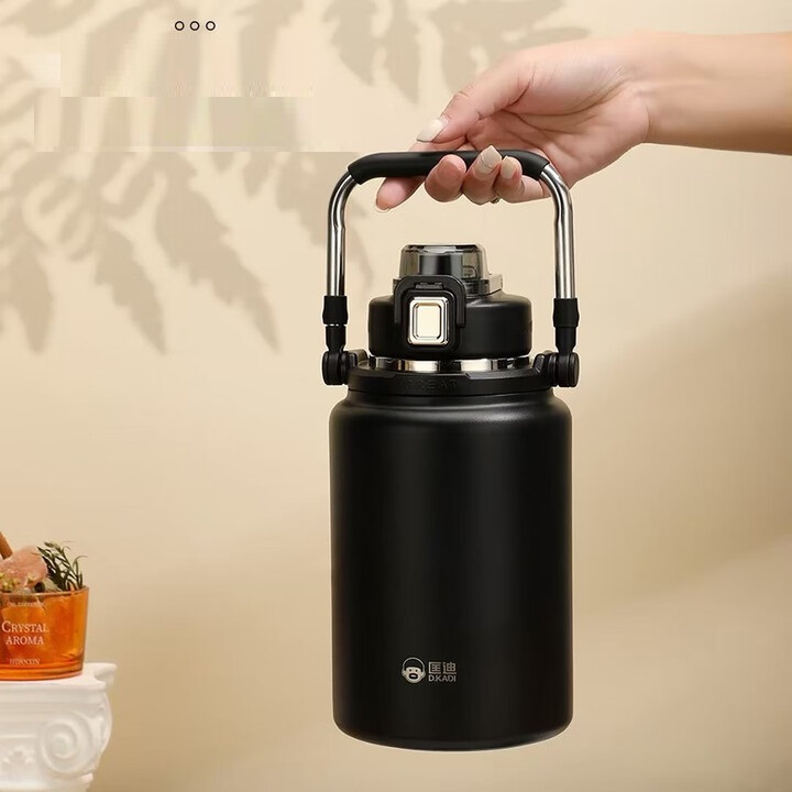 Φορητό παγούρι-θερμός - 1800ml - 312543 - Beige - Image 2