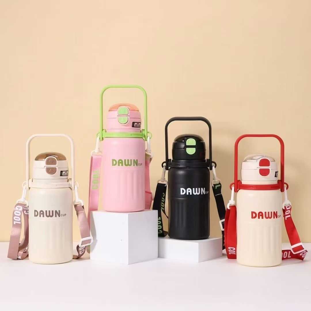 Φορητό παγούρι-θερμός - 600ml - 312574 - Beige - Image 3