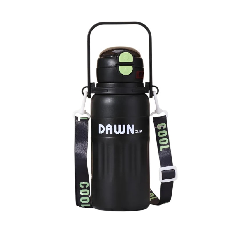 Φορητό παγούρι-θερμός - 600ml - 312574 - Black