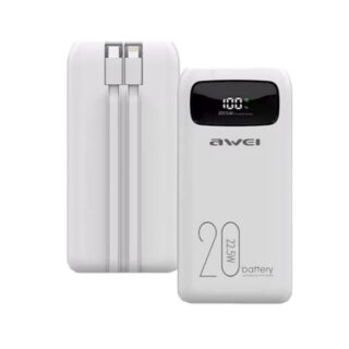 Powerbank - P169K - 20.000mah - AWEI - 002981 - White