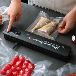 SIO Συσκευή Αεροστεγούς Σφράγισης Τροφίμων (90 W, Επαναφορτιζόμενη)