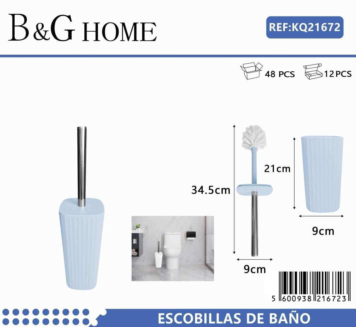 Βουρτσάκι τουαλέτας - Πιγκάλ - Light Blue - 21672 - Image 2