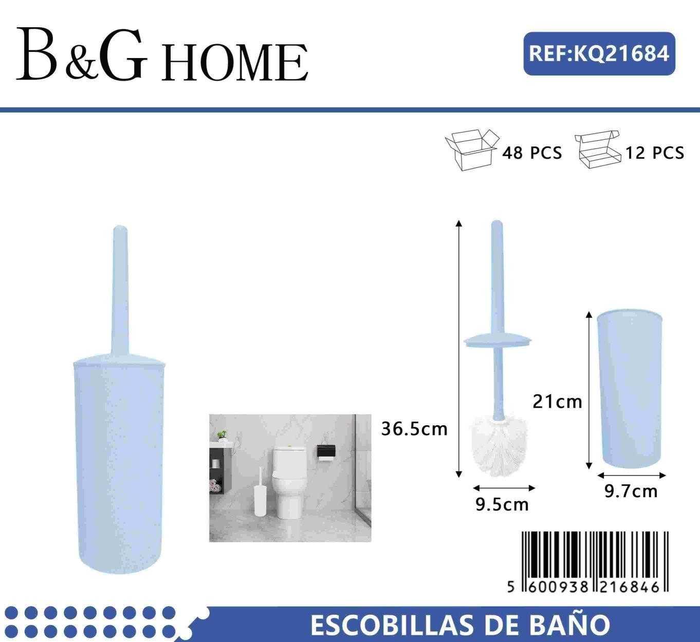 Βουρτσάκι τουαλέτας - Πιγκάλ - Light Blue - 21684 - Image 2