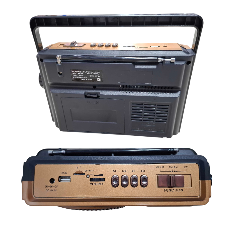 Επαναφορτιζόμενο ραδιόφωνο - PX-101BT - 020023 - Gold - Image 2