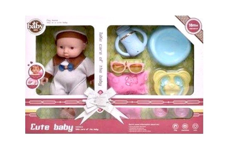 Κούκλα μωρό με αξεσουάρ φροντίδας - 8550-210 - 922180 - Image 2