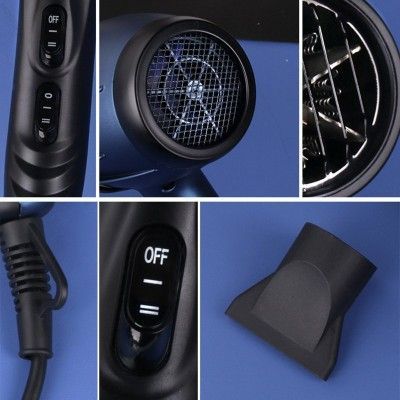 Πιστολάκι μαλλιών - KM-9824 - Kemei - Image 2