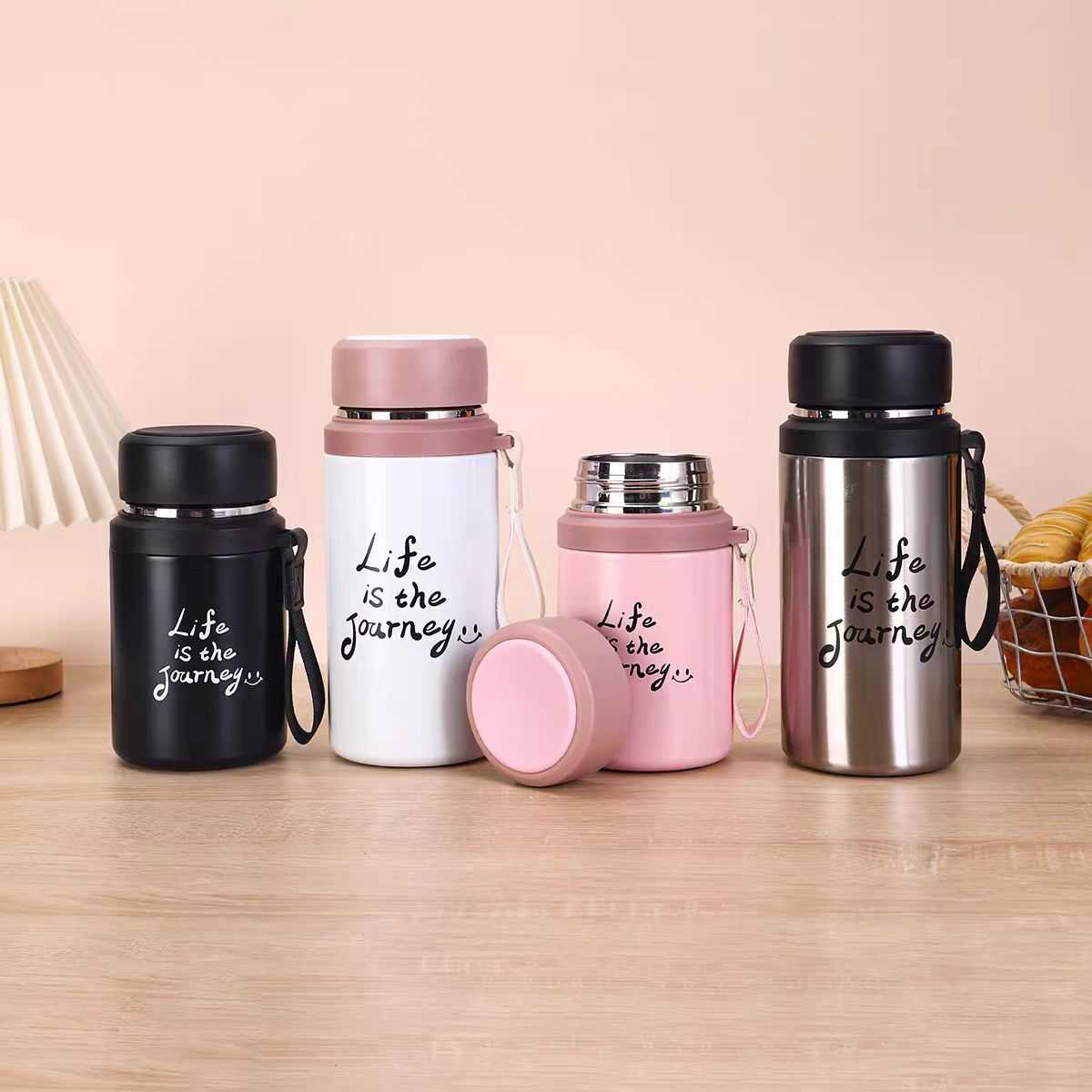 Φορητό παγούρι-θερμός - 800ml - 684535 - Pink - Image 4