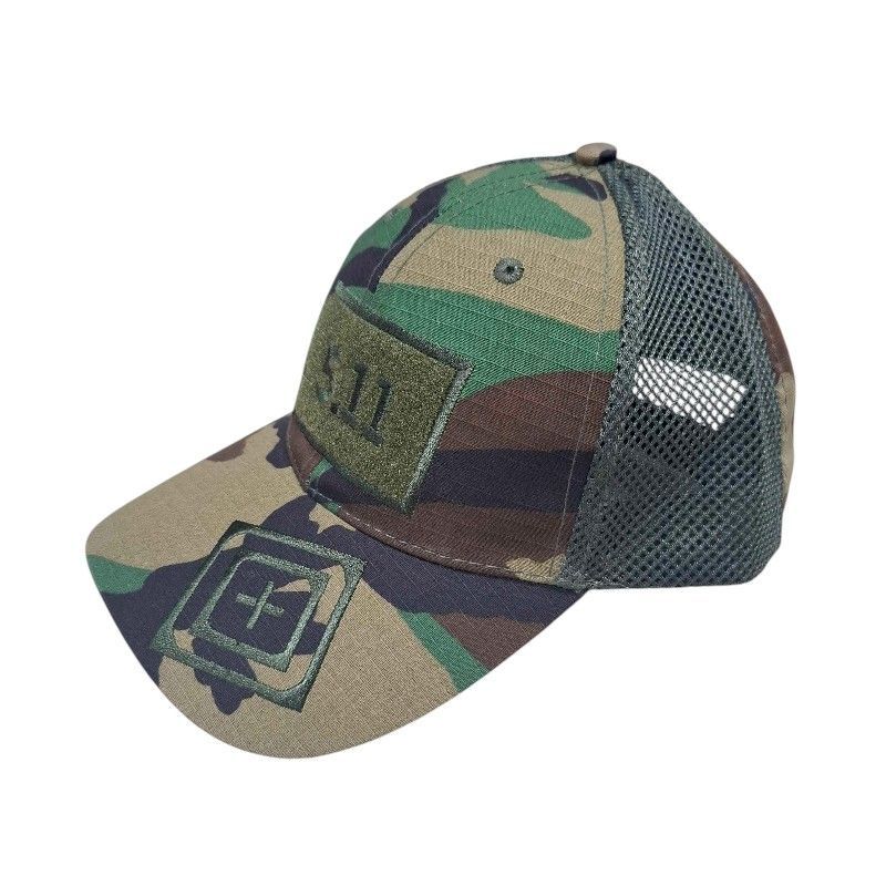 Ανδρικό καπέλο jockey στρατιωτικού τύπου - M01 - 270591 - Dark Army Green