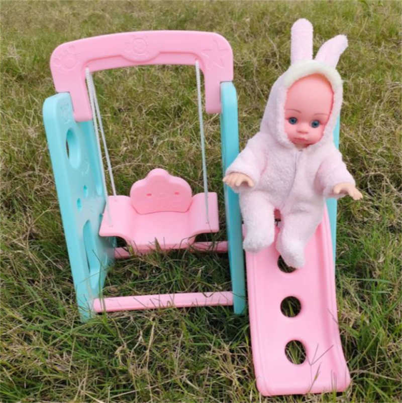 Κούκλα μωρό με παιδική χαρά - 661 - 917394 - Image 2