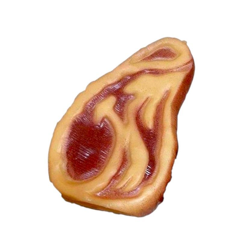 Παιχνίδι σκύλου Latex Steak - 10x7cm - 12pcs - 550354