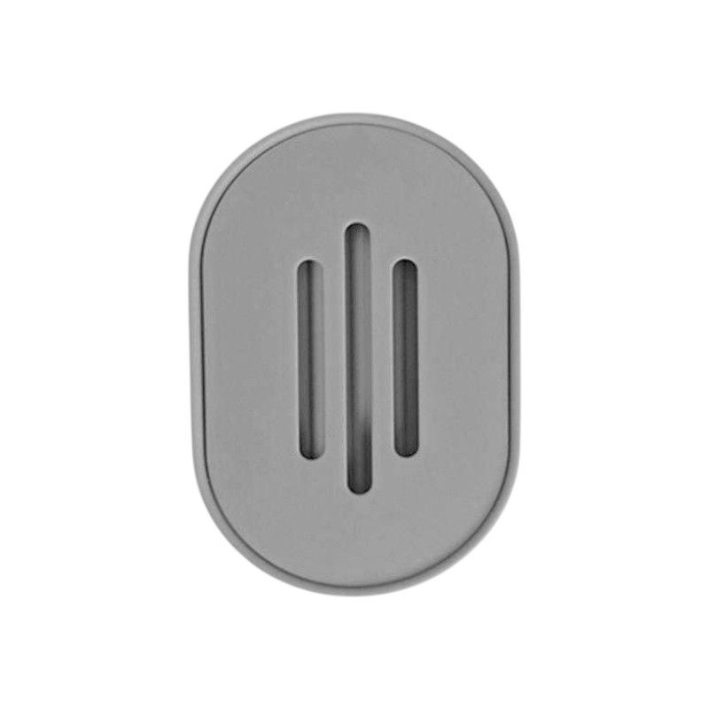 Σαπουνοθήκες μπάνιου πλαστικές - Σετ 9pcs - Grey - 21610