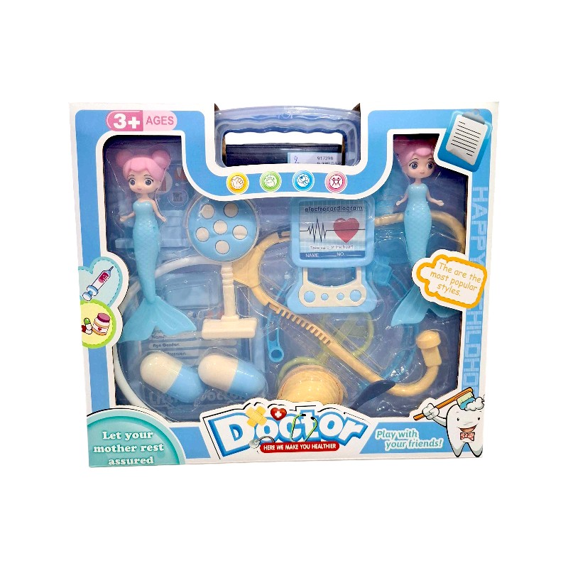 Σετ βαλιτσάκι ιατρικής - 012 - 917298 - Blue