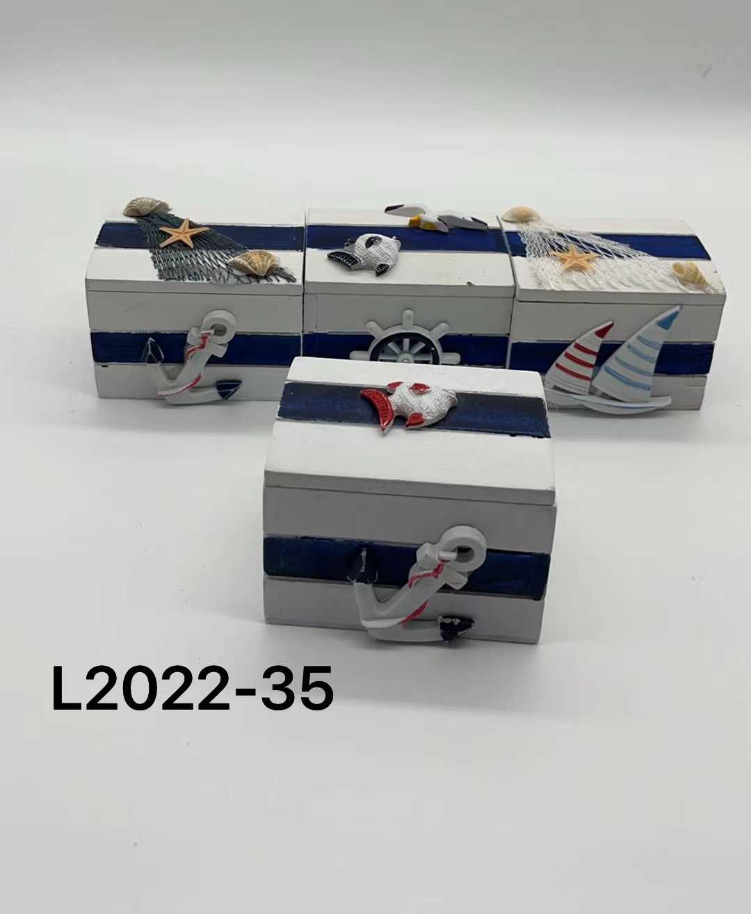 Σετ διακοσμητικά Souvenir - Κουτάκι - 4 τεμάχια - 251810 - Image 2