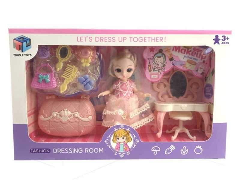 Σετ κούκλα με αξεσουάρ ομορφιάς - 6688-26-DIY - 917465 - Image 2