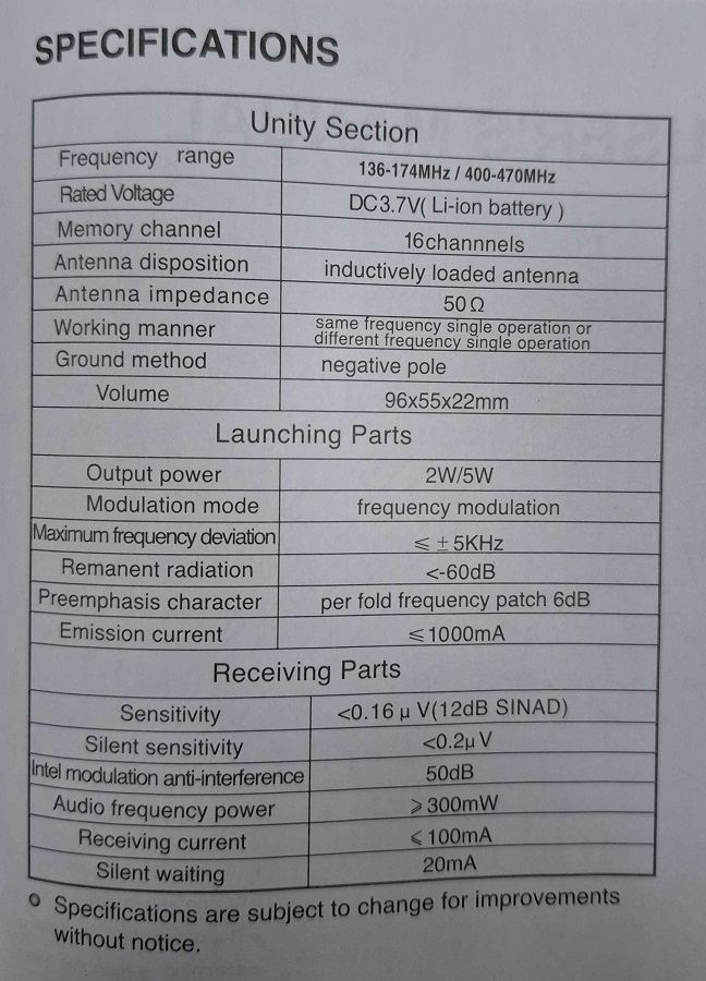 Φορητός πομποδέκτης - A10 - Apach - 106108 - Image 3