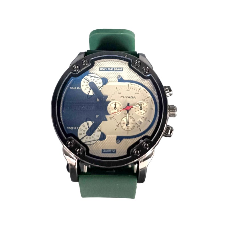 Αναλογικό ρολόι χειρός - 192 - 757986 - Green