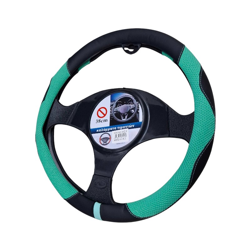 Κάλυμμα τιμονιού αυτοκινήτου - SMZ-4 - 123046 - Green
