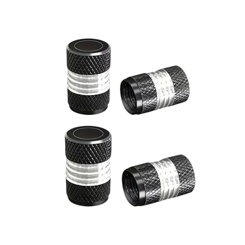 Καπάκι βαλβίδας ελαστικών αυτοκινήτου - R-Z17109-4U - 140526 - Black