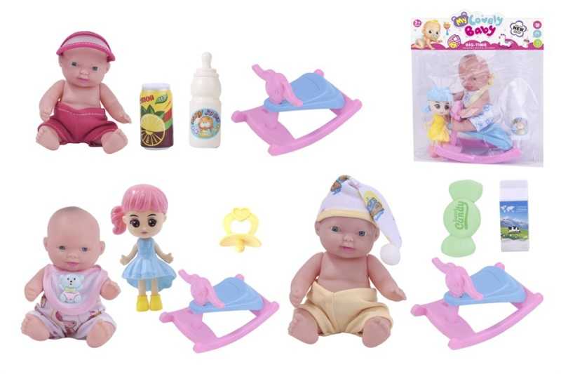 Κούκλα μωρό με αξεσουάρ φροντίδας - 0812-2056 - 917421 - Image 2