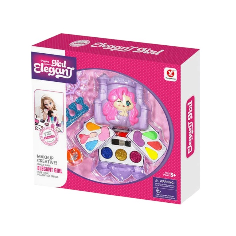 Παιδικό σετ περιποίησης νυχιών & μακιγιάζ - YX420-8 - 917359
