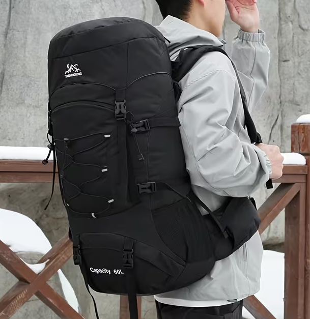 Σακίδιο πλάτης ορειβατικό - H2410 - 60L - 251609 - Dark Blue - Image 2