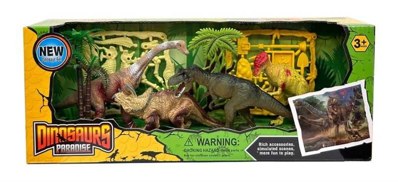 Σετ φιγούρες Δεινοσαύρων με αξεσουάρ - 2108-A6 - 917475 - Image 2