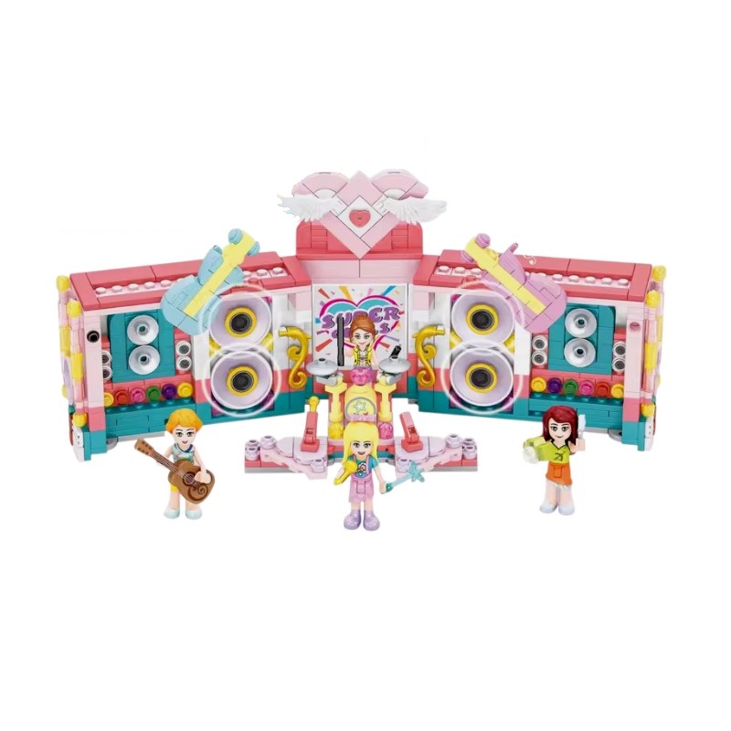Συναρμολογούμενο παιχνίδι DIY - Music Hall - 5417S-GIRL - 651975