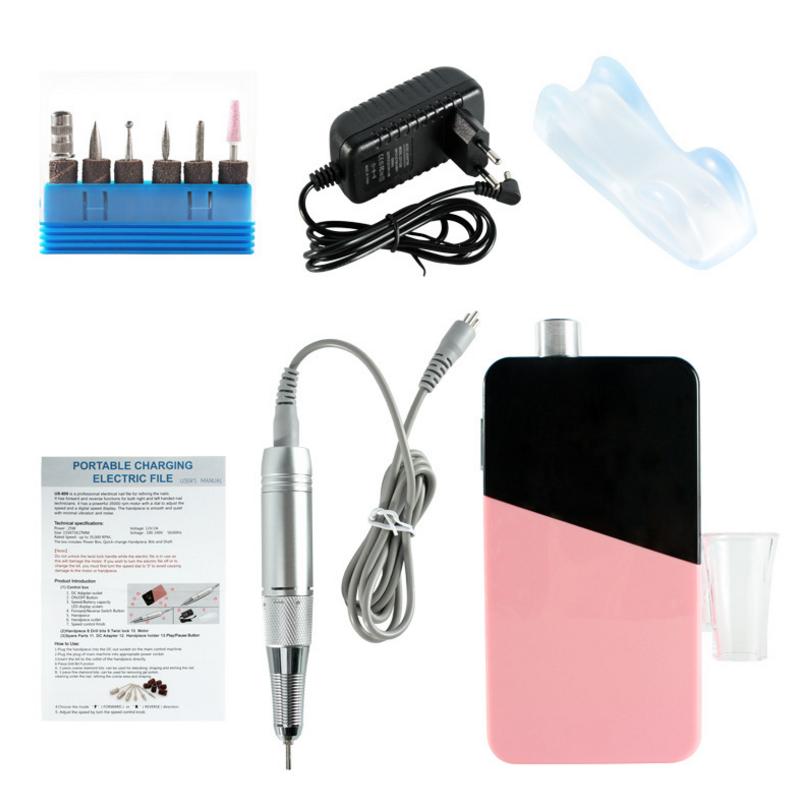 Επαναφορτιζόμενος τροχός μανικιούρ-πεντικιούρ - VKN-US809 - 581498 - Black - Image 2