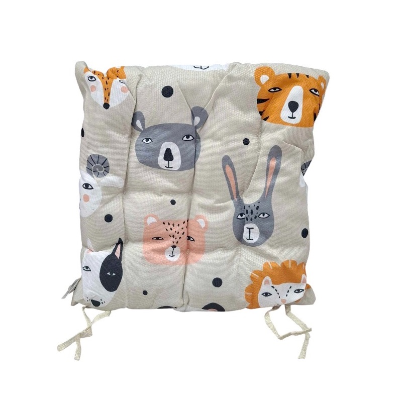 Μαξιλάρι καρέκλας παιδικό - 40x40cm - 720203 - Beige