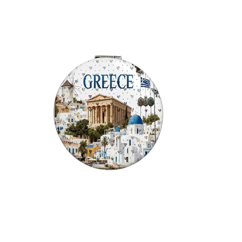 Σετ 12Χ - Kαθρέπτης τσέπης Souvenir - Greece - 7*7*3cm - 871858