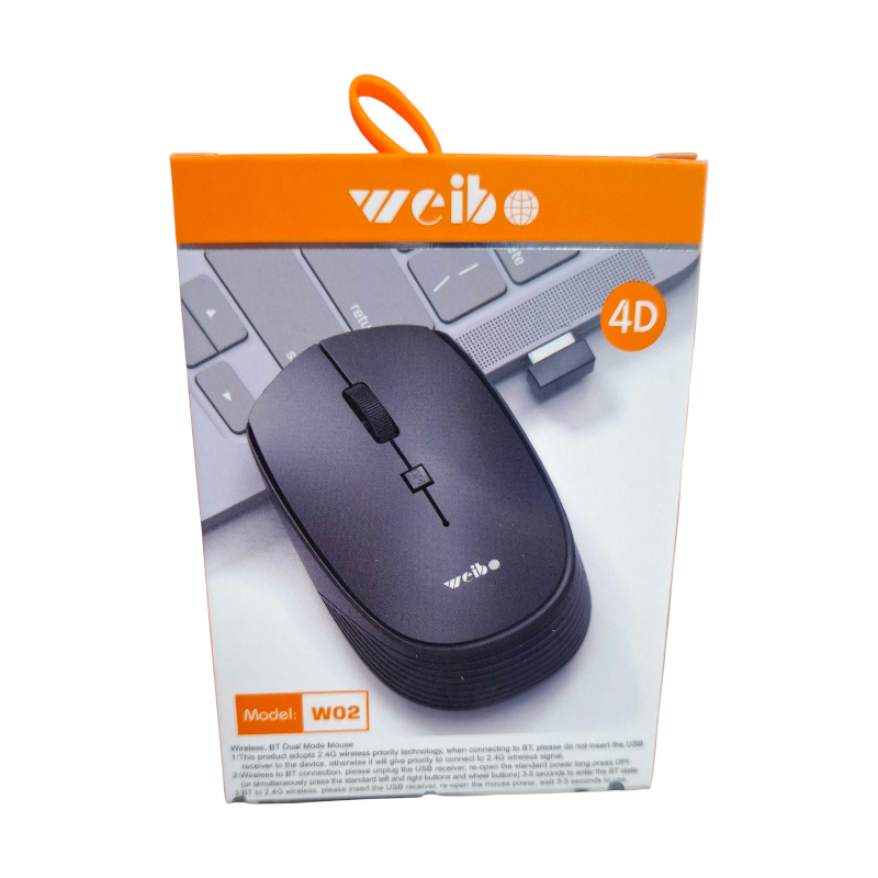 Ασύρματο ποντίκι Η/Υ - W02 - Weibo - 655136 - Image 2