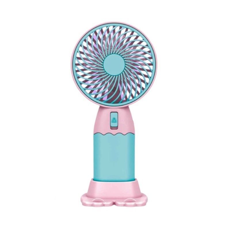 Επαναφορτιζόμενος ανεμιστήρας mini - 0808-1 - 033121 - Pink/Blue