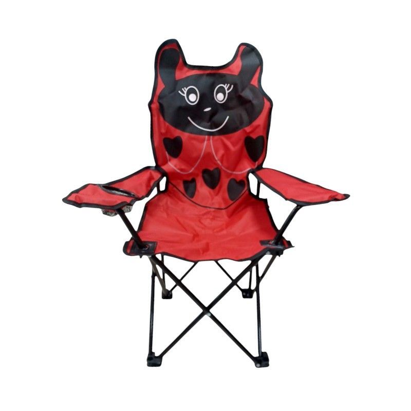 Παιδική πτυσσόμενη καρέκλα camping - 1015 - 241705 - Red