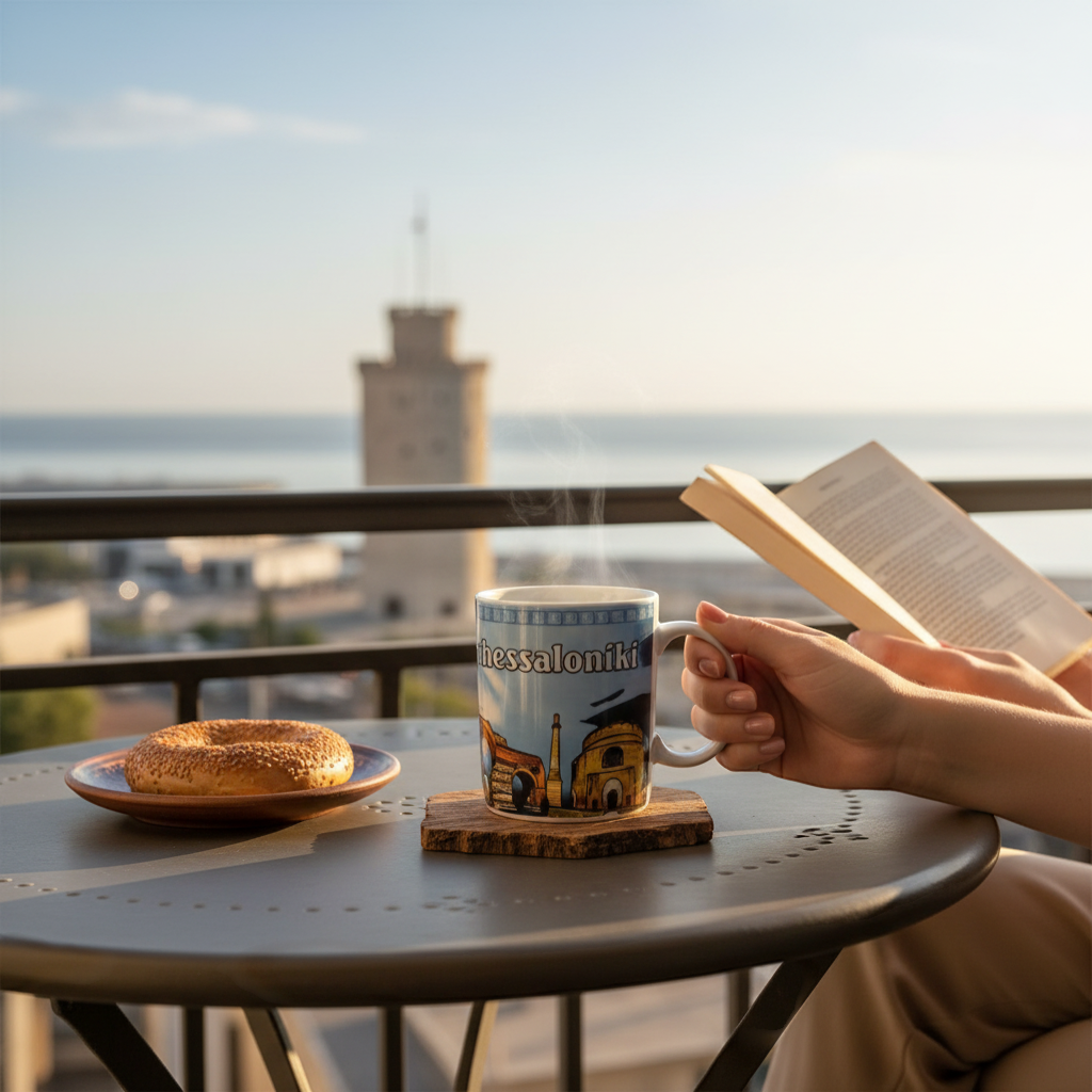 Σετ κεραμική κούπα Souvenir - 12pcs - Thessaloniki - 221141 - Image 2