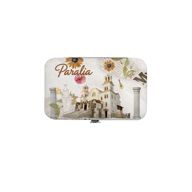 Σετ 12Χ - Κασετίνα περιποιήσης νυχιών σε θήκη Souvenir - Paralia - 871868