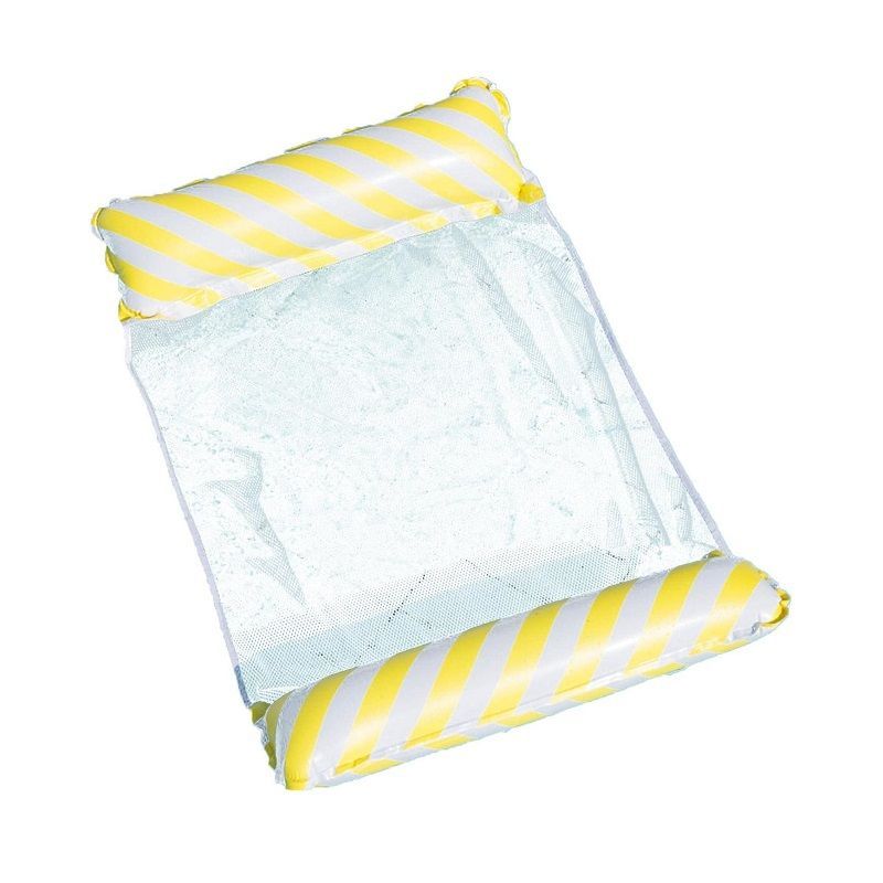 Φουσκωτή αιώρα θαλάσσης - SL-D094 - 158x70cm - 152131 - Yellow