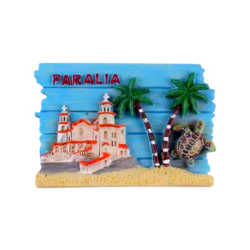 Tουριστικό μαγνητάκι Souvenir - Σετ 12pcs - Paralia - 678110