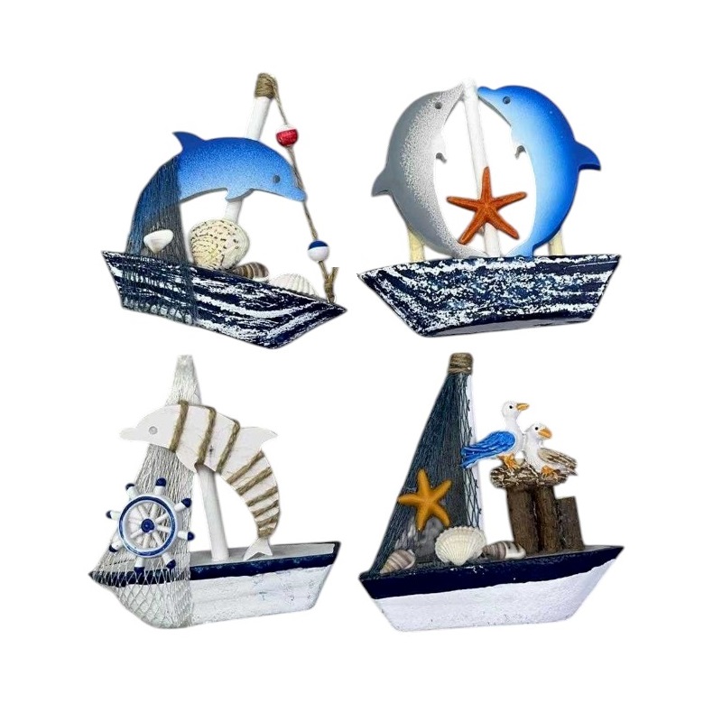 Διακοσμητικό Souvenir Καραβάκι - Σετ 12 τεμάχια - L2025-2 - 125571