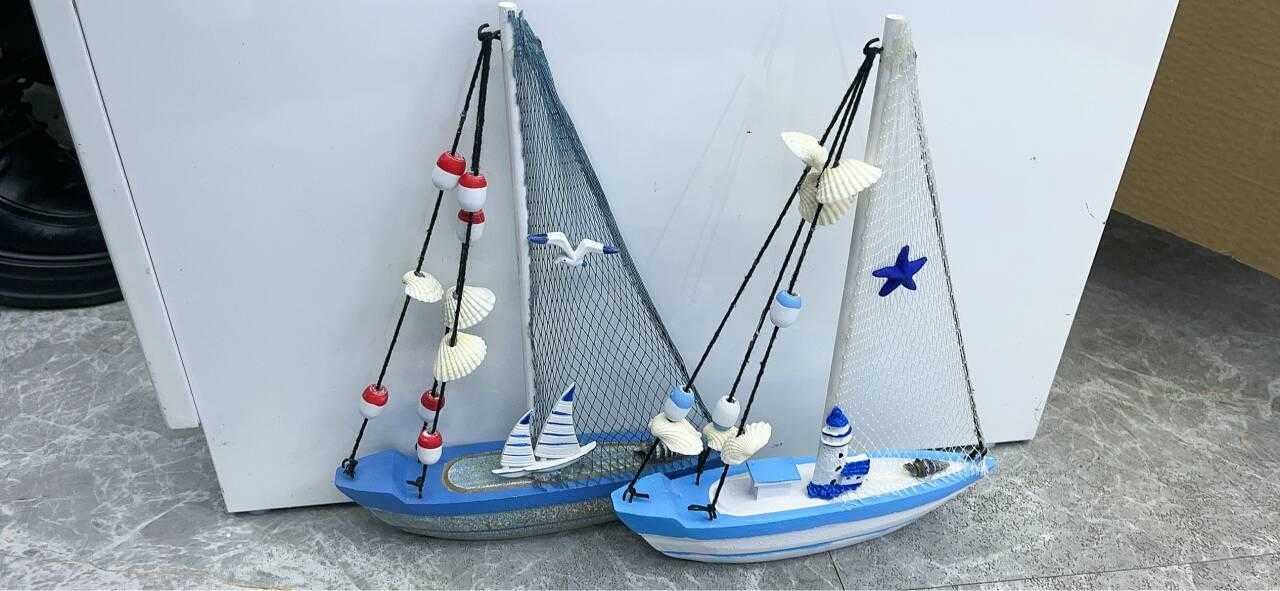 Διακοσμητικό Souvenir Καραβάκι - Σετ 2 τεμάχια - L2026-35AB - 125567 - Image 2