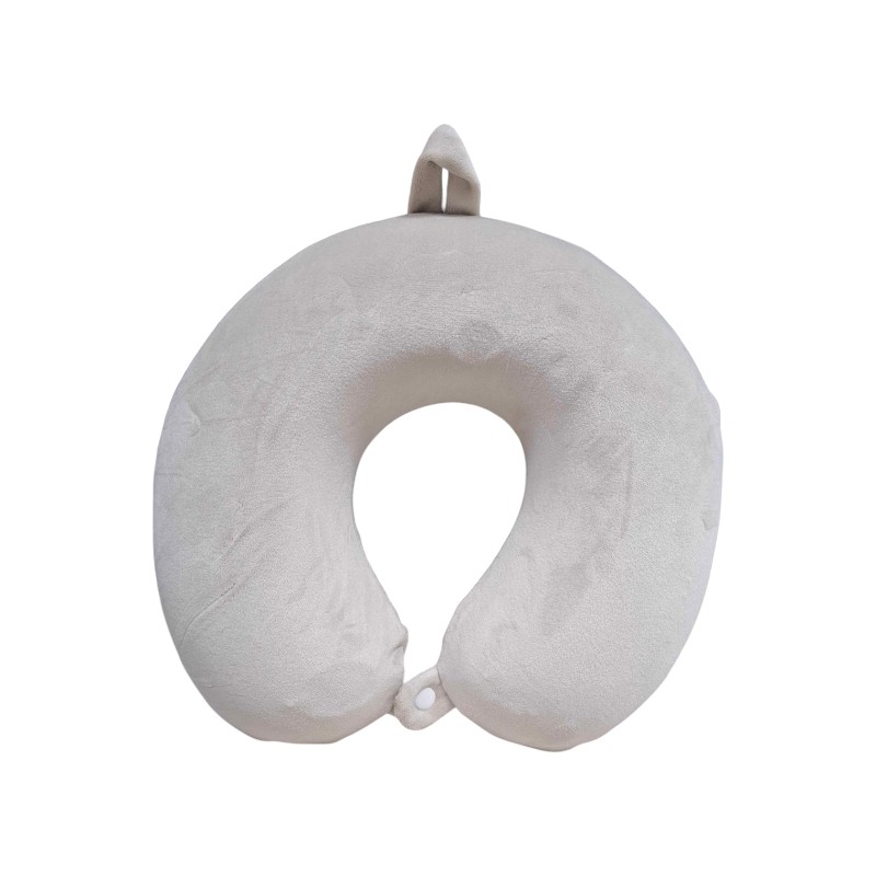 Μαξιλάρι αυχένα ταξιδίου - Memory Foam - 718882 - Beige