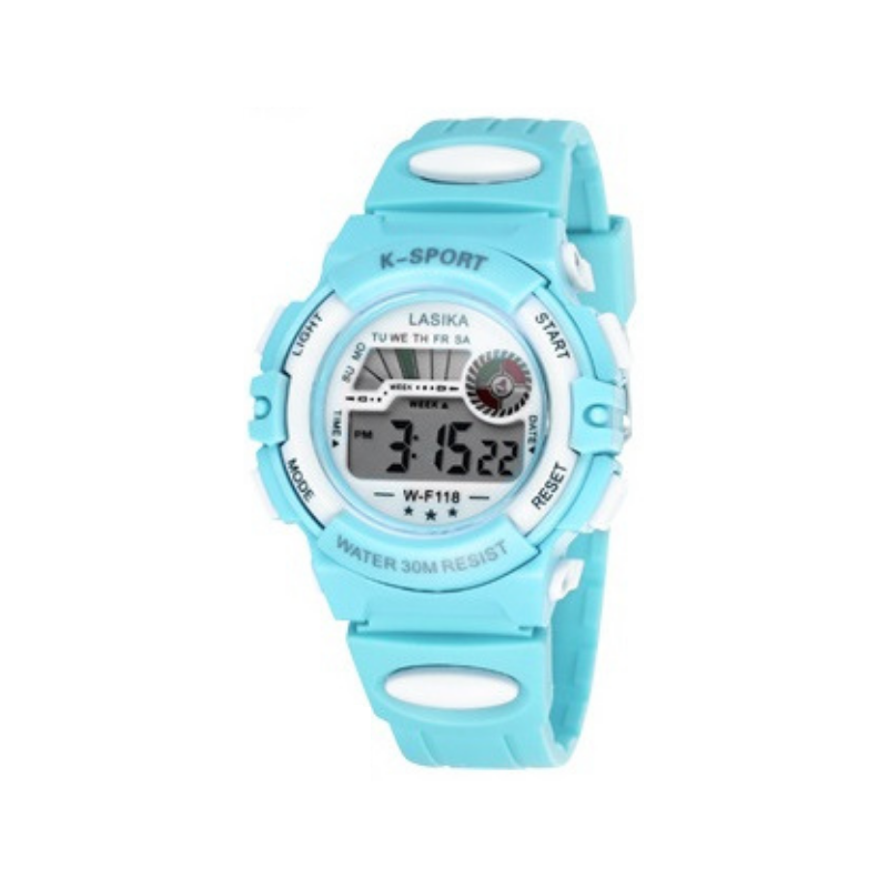 Παιδικό ψηφιακό ρολόι χειρός - WF118 - Lasika - 115145 - Light Blue