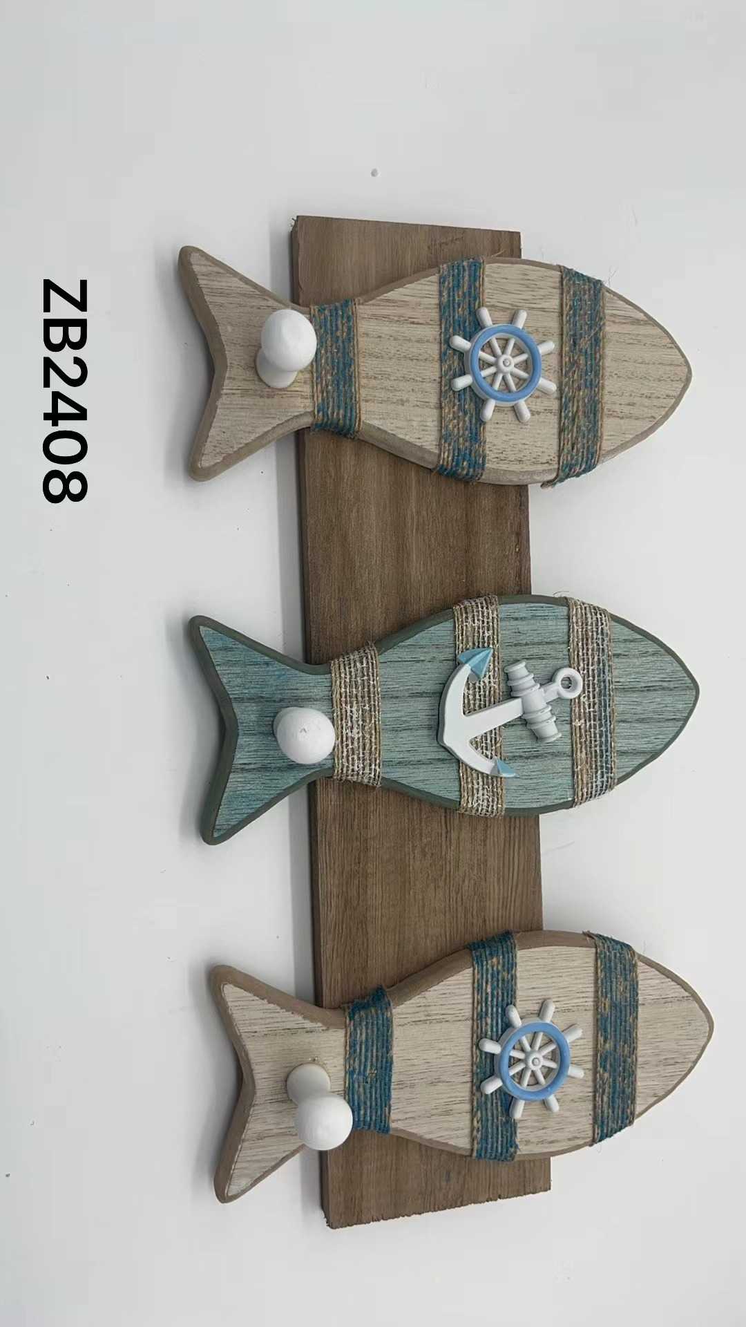 Σετ διακοσμητικά Souvenir - Κρεμάστρα - ZB2408 - 4 τεμάχια - 251957 - Image 2