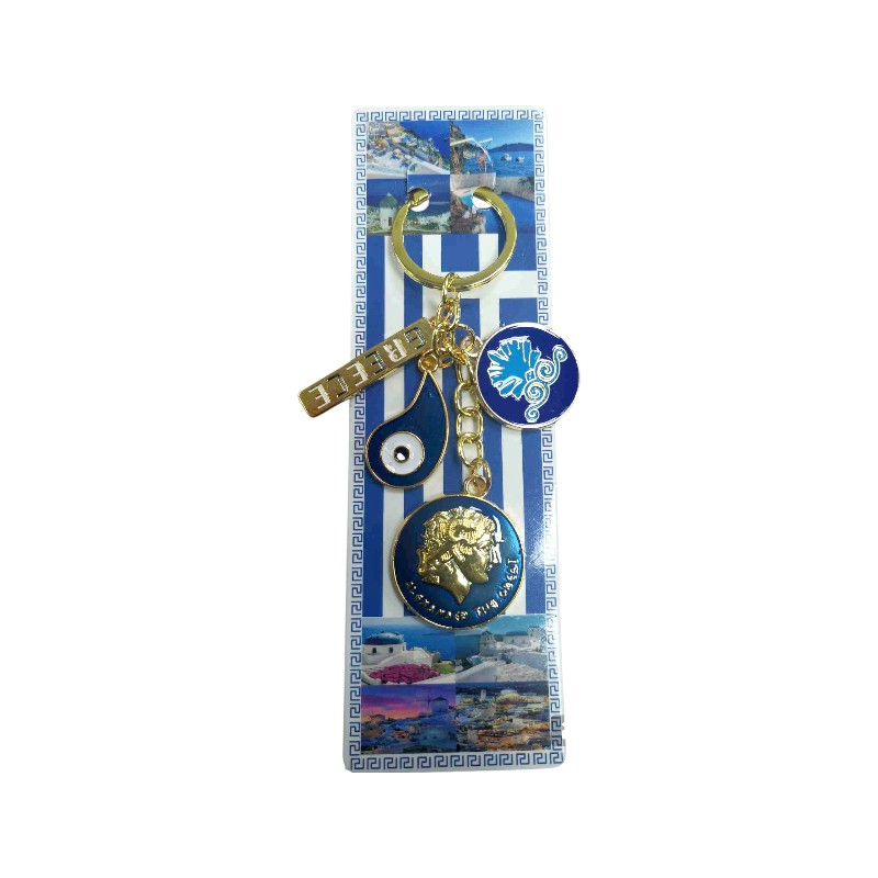 Τουριστικό μπρελόκ Souvenir - Σετ 12pcs - Greece - 227901