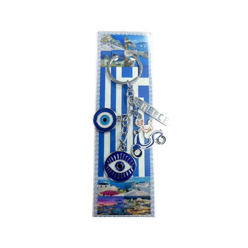 Τουριστικό μπρελόκ Souvenir - Σετ 12pcs - Greece - 227937