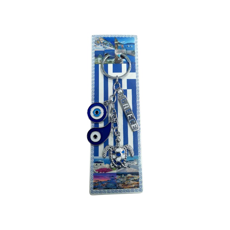 Τουριστικό μπρελόκ Souvenir - Σετ 12pcs - Greece - 227938
