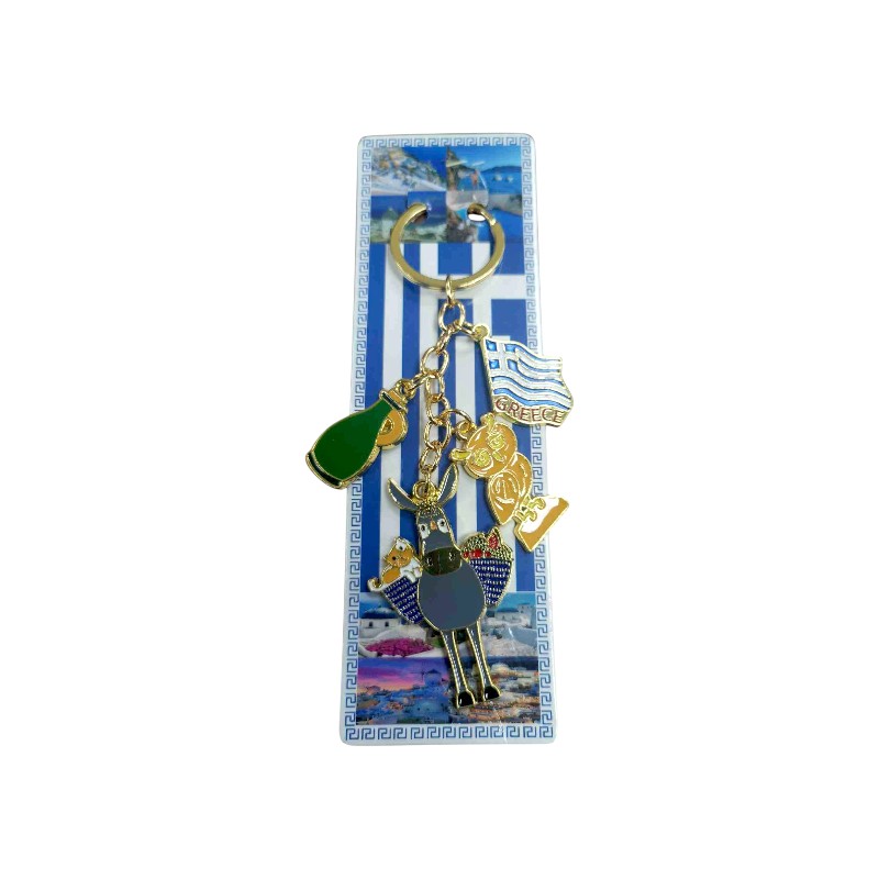 Τουριστικό μπρελόκ Souvenir - Σετ 12pcs - Greece - 227945