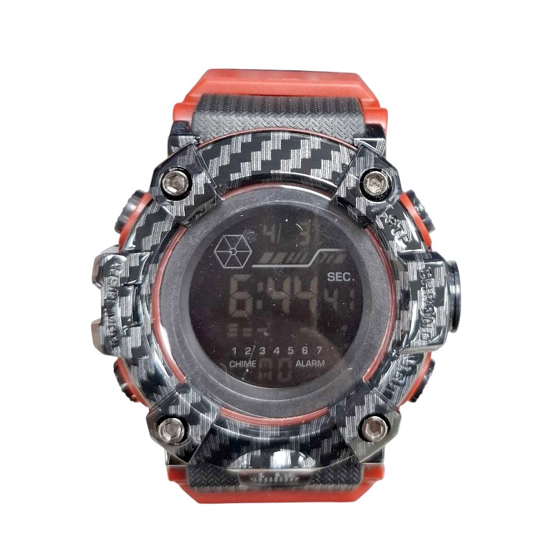 Ψηφιακό ρολόι χειρός - D81822 - 115181 - Black/Red