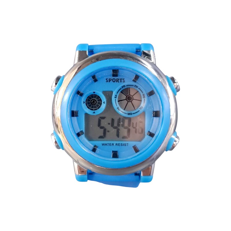 Ψηφιακό ρολόι χειρός - W20 - 115190 - Blue